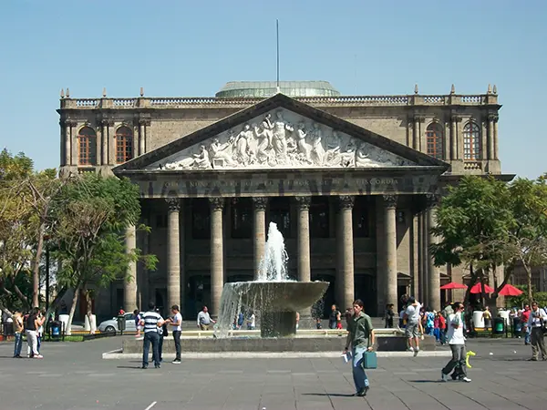 Teatro Degollado en Guadalajara